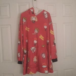 Oversized couch-comfy Harry Potter blanket-sweatshirt
